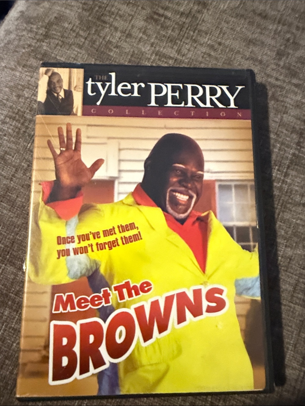 Tyler Perry‎ Meet The Browns DVD - Yellow Cover